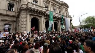 Protesta de trabajadores del Hospital Bonaparte: ATE anunció un "gran paro nacional" de trabajadores de la salud