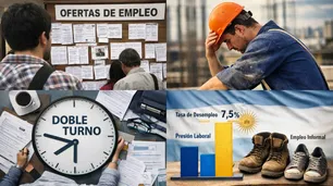 La desocupación es de 7,5%, pero más de 5 millones de argentinos buscan empleo o más horas