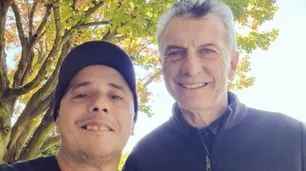Mauricio Macri se sacó una foto con El Dipy y hasta almorzaron juntos