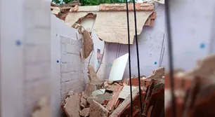 Una familia perdió todo tras el derrumbe de su vivienda en barrio San Vicente: "Volvimos a nacer"
