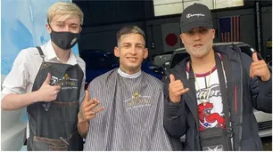 De cortarle el pelo a sus amigos a ser el barbero de L-Gante y El Noba: quién es Facundo Guas