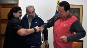 De Fidel y Chávez a los jeques: anécdotas de Diego Maradona con líderes del mundo