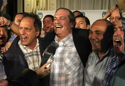 Scioli repudió "la represión" en Tucumán y cruzó a Macri: "No me va a venir a correr"