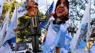 El primer detenido en la marcha por Cristina Kirchner fue acusado de amenazar de muerte a Milei