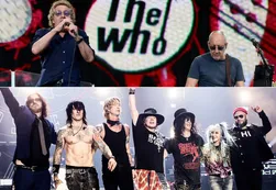 The Who y los Guns N’ Roses tocarán juntos en La Plata