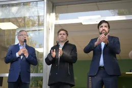 Axel Kicillof y Alberto Descalzo inauguraron el Cedim