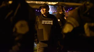 En medio de una ola de asesinatos, Berni llegó a Rosario para realizar un operativo anti narco