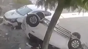 Un joven de 24 años perdió el control de su auto y mató a una ciclista en Lomas de Zamora