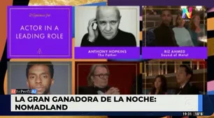 Premios Oscar 2021: el increíble exabrupto de Anthony Hopkins
