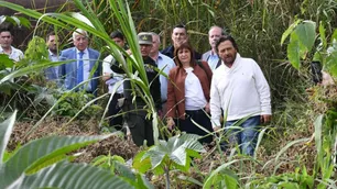 Patricia Bullrich y Gustavo Sáenz defendieron la construcción del alambrado entre Argentina y Bolivia: "No tenemos que dar explicaciones"