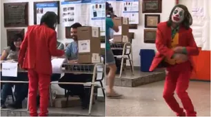 El "Joker del conurbano" votó en una escuela de Gerli