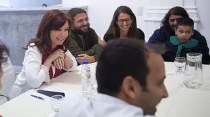 Junto a Juan Grabois, Cristina Kirchner dijo que va a "hacer lo necesario para ganar"