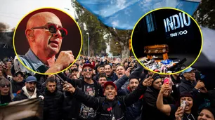 A pedido de la familia, terminó el velorio del Indio Solari