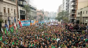 Todas las fotos del paro general contra el Gobierno