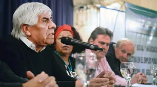Hugo Moyano se metió en la interna de la CGT: "Que digan a quién no van a votar"