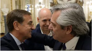 Alberto Fernández recibe al gobernador Suárez, que se resiste a poner a Mendoza en fase 1