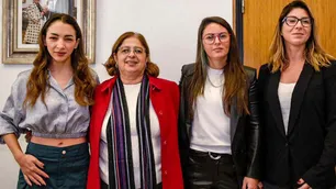 Las ministras de Mujeres de Argentina y Brasil apoyaron a Thelma Fardin