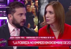 Nuevo round entre Diego Brancatelli y María Eugenia Vidal
