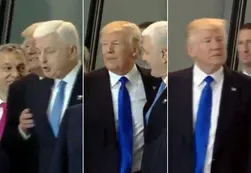 Trump empujó al primer ministro de Montenegro en la OTAN