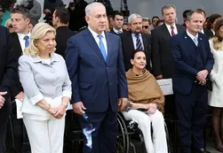 Benjamín Netanyahu recordó a las víctimas de la AMIA con la familia Nisman