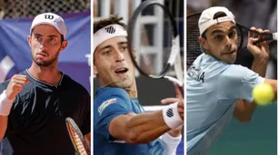 Etcheverry, Olivieri y Cerúndolo, el trío de éxitos en Ronald Garros