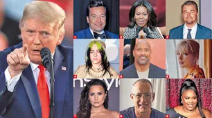 Celebridades de Estados Unidos se unen para que Trump no sea reelecto