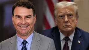 Flavio Bolsonaro espera reunirse mañana con Trump, pero no hay ninguna certeza