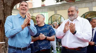 Elecciones europeas: Pedro Sánchez siguió su cruzada 'antimilei' con un invitado argentino, Héctor Daer