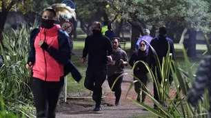 Largaron: miles de porteños tomaron parques y plazas para correr, caminar y andar en bici