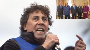 El titular de la CTA criticó a Baradel y Yasky por reunirse con el embajador de EEUU: "No es una buena señal"