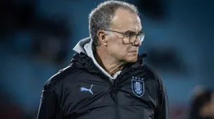 Marcelo Bielsa tuvo su segundo partido como DT de Uruguay