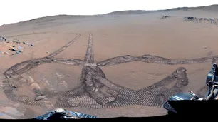 La NASA descubrió restos de acción humana en Marte y lo denominó como “vestigio histórico”