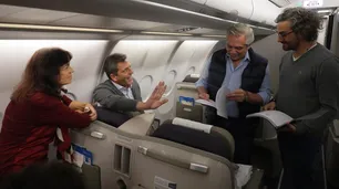 Alberto Fernández deja atrás a Matías Kulfas y viaja con Sergio Massa a Estados Unidos