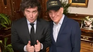 Reunión Milei-Espert en Olivos, mil versiones y tuit del candidato a Feinmann: "No me bajo nada"