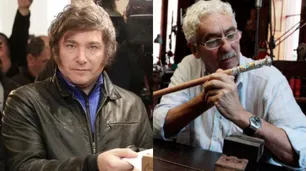 Milei, a los 'bastonazos' con el orfebre Pallarols: "Si gano, pediré que no haga mis atributos presidenciales”