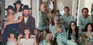 Por una aguja y el coronavirus, Bruce Willis "volvió" con Demi Moore después de 20 años