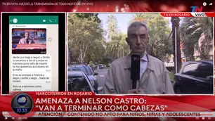 Amenazaron a Nelson Castro en Rosario: "Van a terminar como José Luis Cabezas"