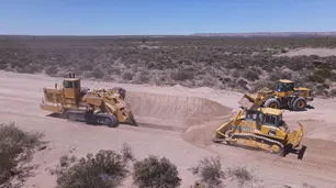 Avanzan las obras para terminar el primer tramo del gasoducto Néstor Kichner