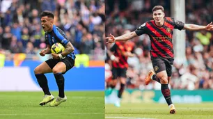 Doblete de Lautaro Martínez para el Inter y golazo de Julián Álvarez en el City