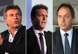 Elecciones 2015: Macri, Massa y Scioli, todos con chances