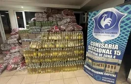 Encontraron 40 mil kilos de alimentos en la casa de un acusado por violencia de género: sospechan que es de Capital Humano