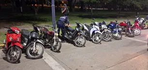"Operativo Tunning" en el Parque Sarmiento: dos policías lesionados, 4 detenidos y más de 50 vehículos incautados