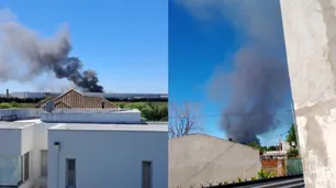 Se incendiaron dos galpones de la empresa Norlog en Tigre