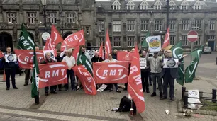 Comenzó un gran paro de trenes en el Reino Unido