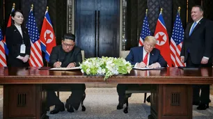 Qué dice el documento que firmaron Donald Trump y Kim Jong-un