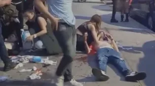 Batalla campal en la puerta del boliche INK terminó con dos jóvenes apuñalados