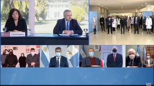 Fernández: "Estamos muy lejos de haber pasado la pandemia, nos estamos acercando al pico"