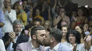 Fotos | La emotiva boda del diputado Leonardo Grosso