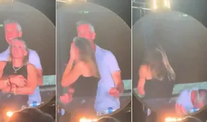 La "Kiss Cam" de Coldplay captó a un CEO (casado) muy romántico y abrazado con su jefa de Recursos Humanos