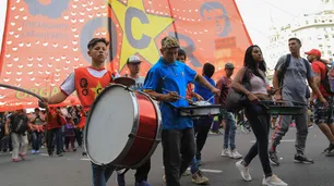 Organizaciones sociales cortaron la 9 de Julio y reclamaron mejoras en los planes